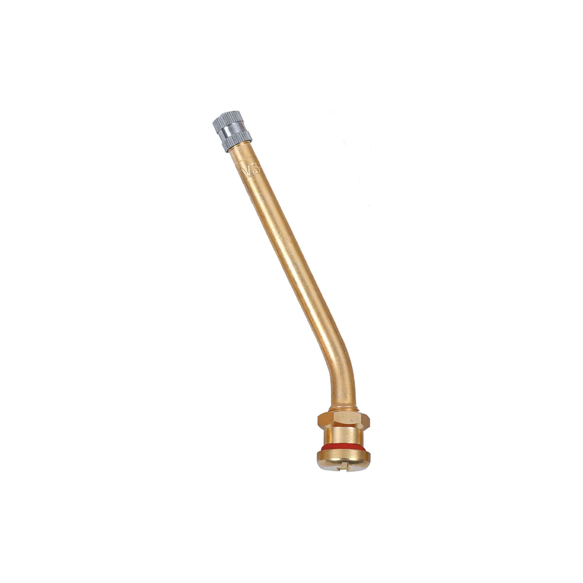 V3 series brass clamp-in commercial truck valve stems